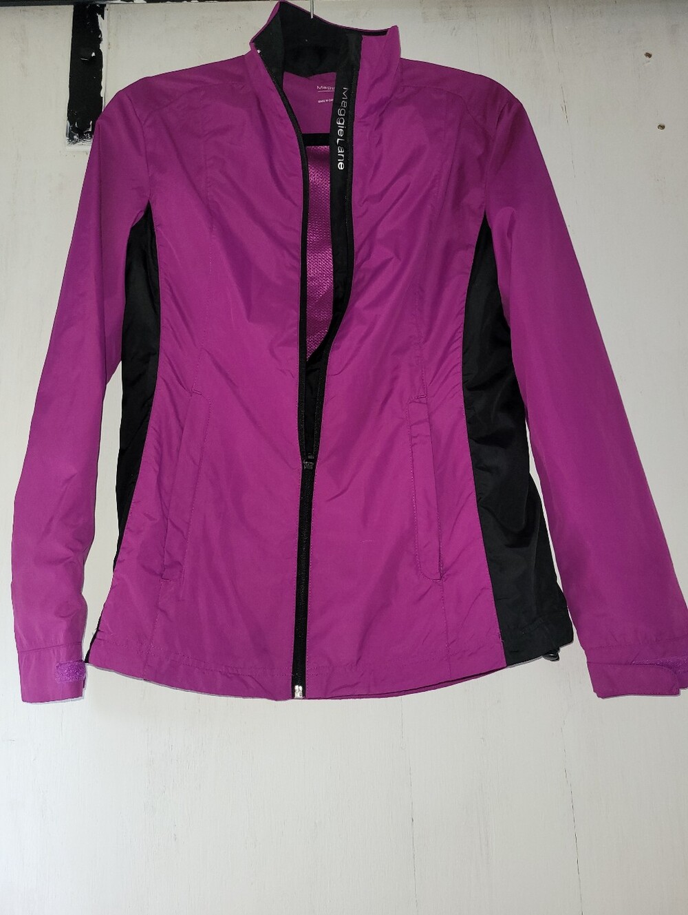 Women’s Magenta and Black Lightweight Jacket